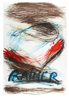 Arnulf Rainer * - Incisione - Arte Moderna e contemporanea