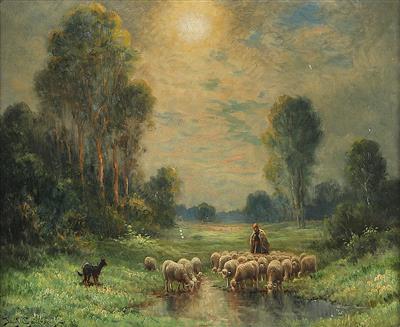 Französischer Künstler um 1900 - Paintings