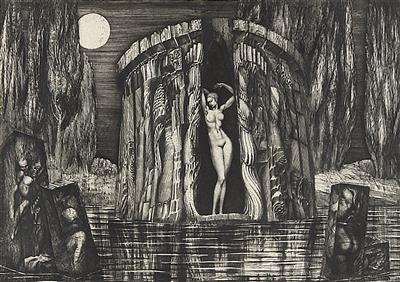 Ernst Fuchs * - Moderní tisky a Současné umění