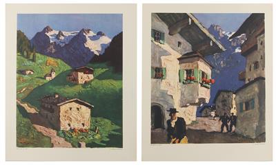 Alfons Walde * - Paintings and Graphic prints