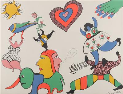 Niki de Saint-Phalle * - Dipinti e Incisione