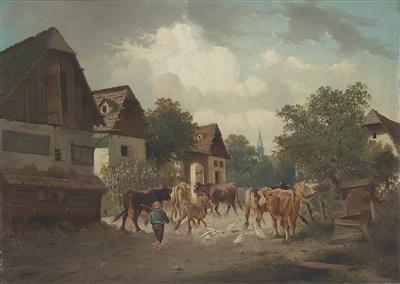 Österreichischer Künstler 19. Jahrhundert - Bilder Varia