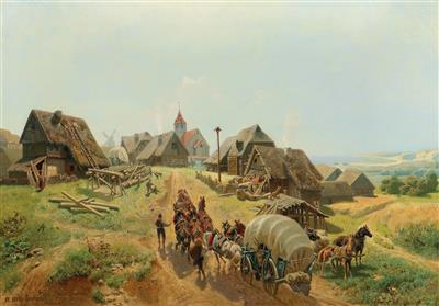 Johann Arthur Severin Nikutowski - Paintings
