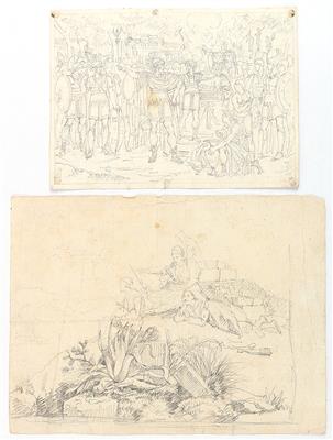 Carl von Blaas - Disegni e stampe fino al 1900, acquarelli e miniature