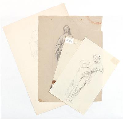 Carl von Blaas - Disegni e stampe fino al 1900, acquarelli e miniature