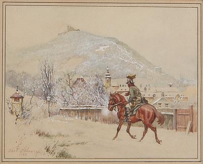 Karl Schnorpfeil - Disegni e stampe fino al 1900, acquarelli e miniature