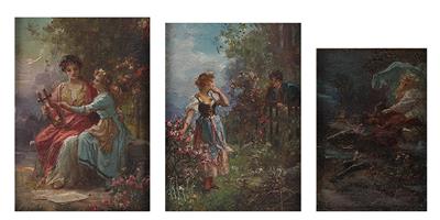 Hans Zatzka - Paintings-Small Format