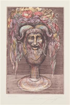 Ernst Fuchs * - Moderní umění grafika