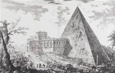 Giovanni Battista Piranesi - Master drawings and prints up to 1900, watercolours, miniatures