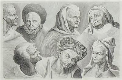 Johann Daniel Hertz - Mistrovské kresby a grafiky do roku 1900, akvarely, miniatury