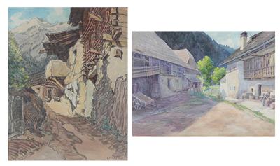 Karl Cerny, Österreich um 1920/30 - Master drawings and prints up to 1900, watercolours, miniatures