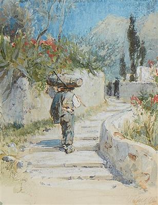 William Unger - Mistrovské kresby a grafiky do roku 1900, akvarely, miniatury