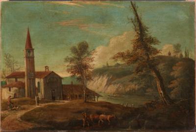 Venetian School, 18th Century - Old Master Paintings