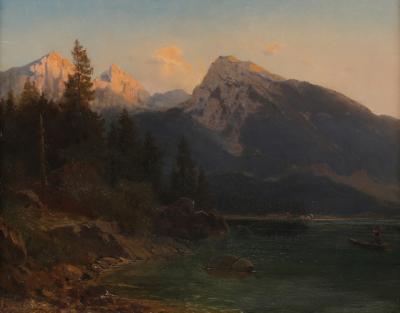J. Bayer um 1880 - Paintings