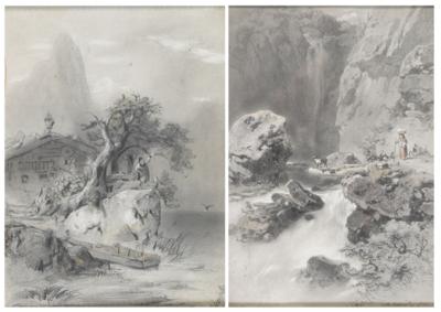 Anton Schrödl - Master drawings, prints until 1900, watercolors and miniatures