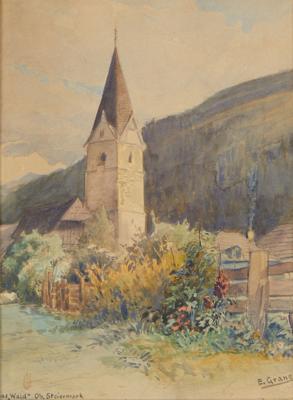 Ernst Graner - Mistrovské kresby, grafiky do roku 1900, akvarely a miniatury