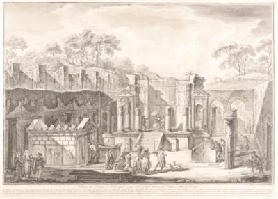 Francesco Piranesi - Disegni di maestri, stampe fino al 1900, acquerelli e miniature