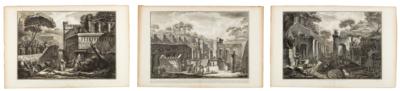 Francesco Piranesi - Master drawings, prints until 1900, watercolors and miniatures