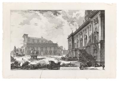 Giovanni Battista Piranesi - Master drawings, prints until 1900, watercolors and miniatures