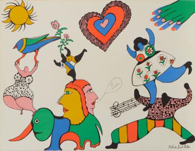 Niki de Saint-Phalle * - Moderní umění grafika