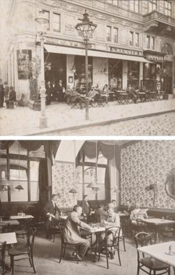 August Klein, Cafe Kremser - Fotografie