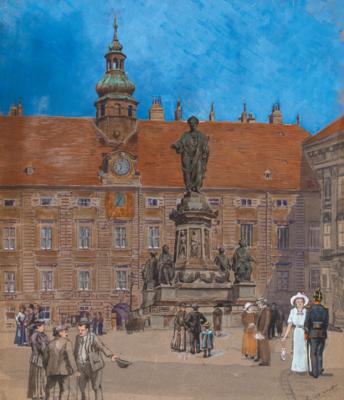 Ernst Graner - Meisterzeichnungen, Druckgrafik bis 1900, Aquarelle und Miniaturen