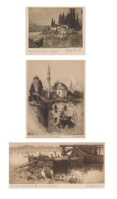 Fritz Lach - Disegni di maestri, stampe fino al 1900, acquerelli e miniature