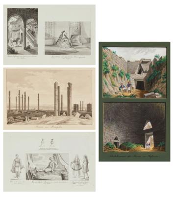 Künstler 19. Jahrhundert - Master drawings, prints up to 1900, watercolours and miniatures
