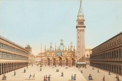 Luigi Busetto, Venedig, um 1820 tätig - Mistrovské kresby, grafiky do roku 1900, akvarely a miniatury