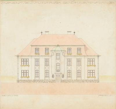 Prikryl, Architekt, um 1913 - Meisterzeichnungen, Druckgrafik bis 1900, Aquarelle und Miniaturen