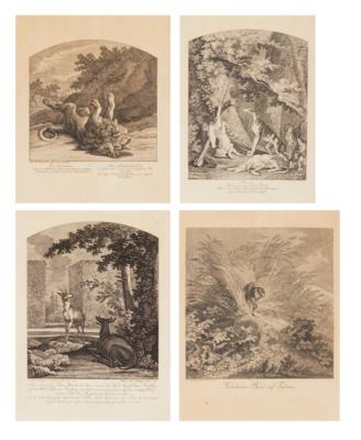 Johann Elias Ridinger - Paintings