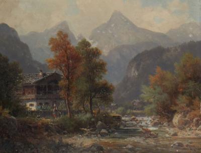 Ludwig Skell - Paintings