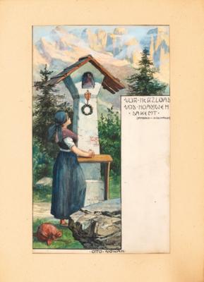 Otto Nowak - Mistrovské kresby, Tisky do roku 1900, Akvarely a miniatury