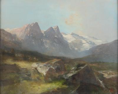 Carl Frank, um 1900 - Paintings