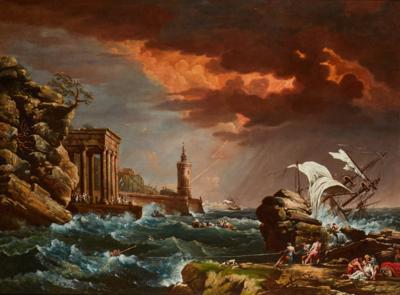 Nachahmer des Claude Joseph Vernet - Dipinti