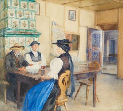 Ferdinand Kruis - Tisky, kresby a akvarely do roku 1900