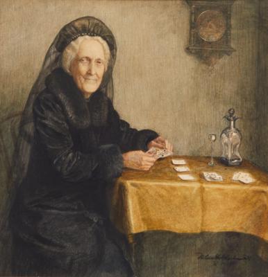 Hilda Goldschmidt, um 1915 - Tisky, kresby a akvarely do roku 1900