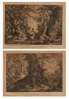Johann Elias Ridinger - Stampe, disegni e acquerelli fino al 1900
