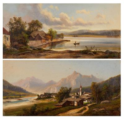 Edmund Laurenz Höd - Paintings