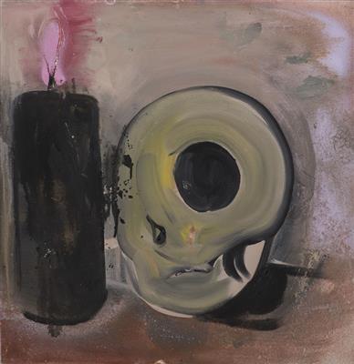 Tin Trohar Aus der Serie "skull and candle" - Charity "SOS Mitmensch"