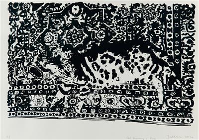 Anna Jermolaewa, Cat Becoming a Rug - Charity-Online-Auktion