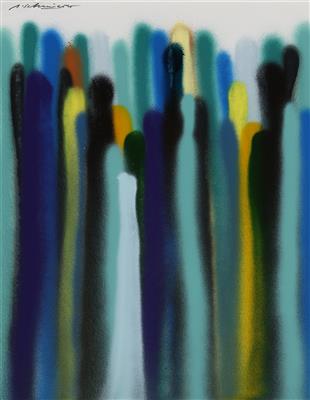 Patrick Schmierer, Columns (aus der Serie „Spray-Paintings“) - Akademie-Online-Benefizauktion 2022