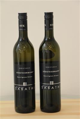 2020, Sauvignon Blanc, 2er-Paket, Weingut Erwin Sabathi - Wein für die Wissenschaft