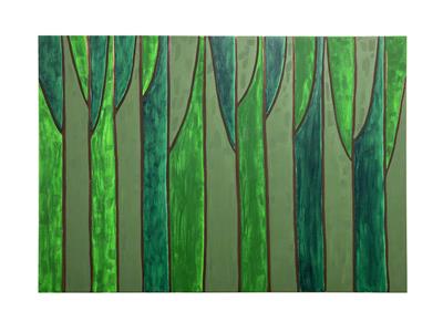 Benjamin Butler, Twelve Trees in a Green Forest - Benefit art auction in aid of Hilfswerk International