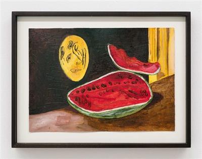 Katharina Höglinger, Two Melons and a Lemon Face - Benefit art auction in aid of Hilfswerk International