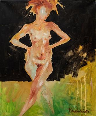 Krassimir Kolev, DIE KOKETTE 1, 2017 - Charity art auction