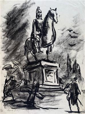 Hans FRONIUS, Reiterdenkmal Don Juan, 1962 - Diakonie-Nothilfe für Frauen
