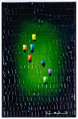 Danny Frede, „Serielle analoge Pixel“ - Charitativní aukce umění ve prospěch organizace TwoWings "Uvolnění lidského potenciálu