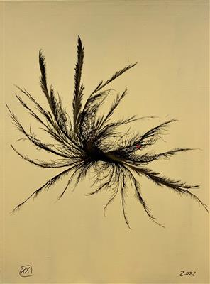 Weber-Wien, „Spaceflower“ - Charitativní aukce umění ve prospěch organizace TwoWings "Uvolnění lidského potenciálu