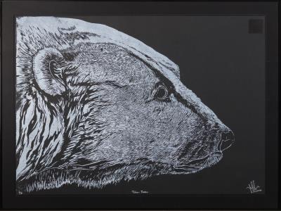 Bernhard Cociancig, "Polar Bear" - Charity-Kunstauktion zugunsten des Wiener Tierschutzvereins